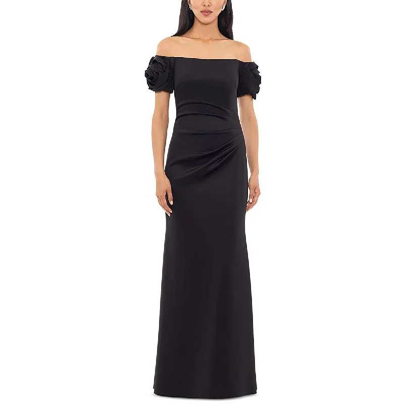 Womens Ruffled Sleeveless Maxi Dress Score Big On Glamorous Red - Carpet Styles