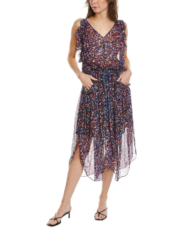 Isabel Marant Étoile Fadelo Maxi Dress Tropical Island - Inspired Attire