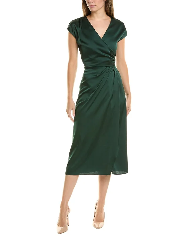 Nicole Miller Surplice Midi Dress Mid - Season Sale