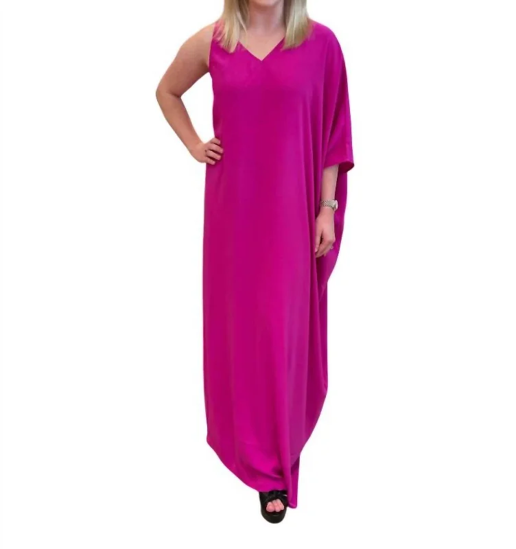 Mackenzie Maxi Dress In Carmine Summer Splash Sale