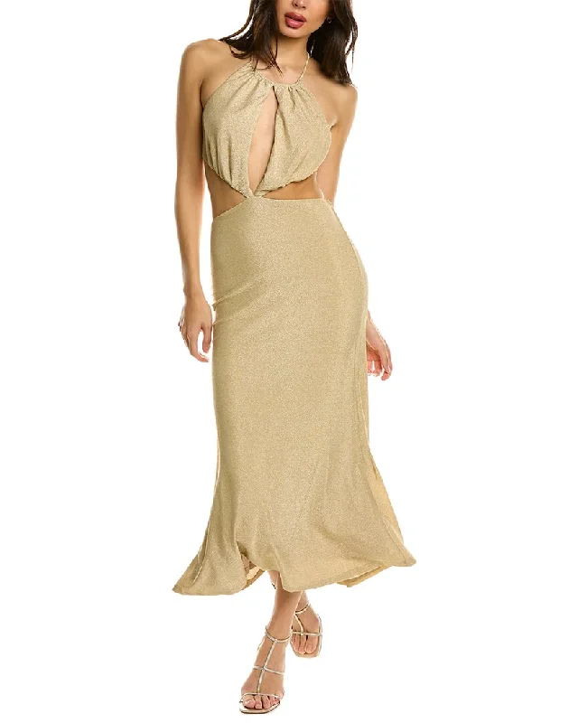 Misha Collection Angel Midi Dress Romantic Date - Night Ensemble