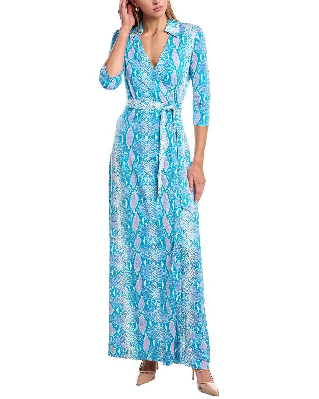 Diane von Furstenberg Abigail Silk Maxi Dress Save On Classic Elegant Styles