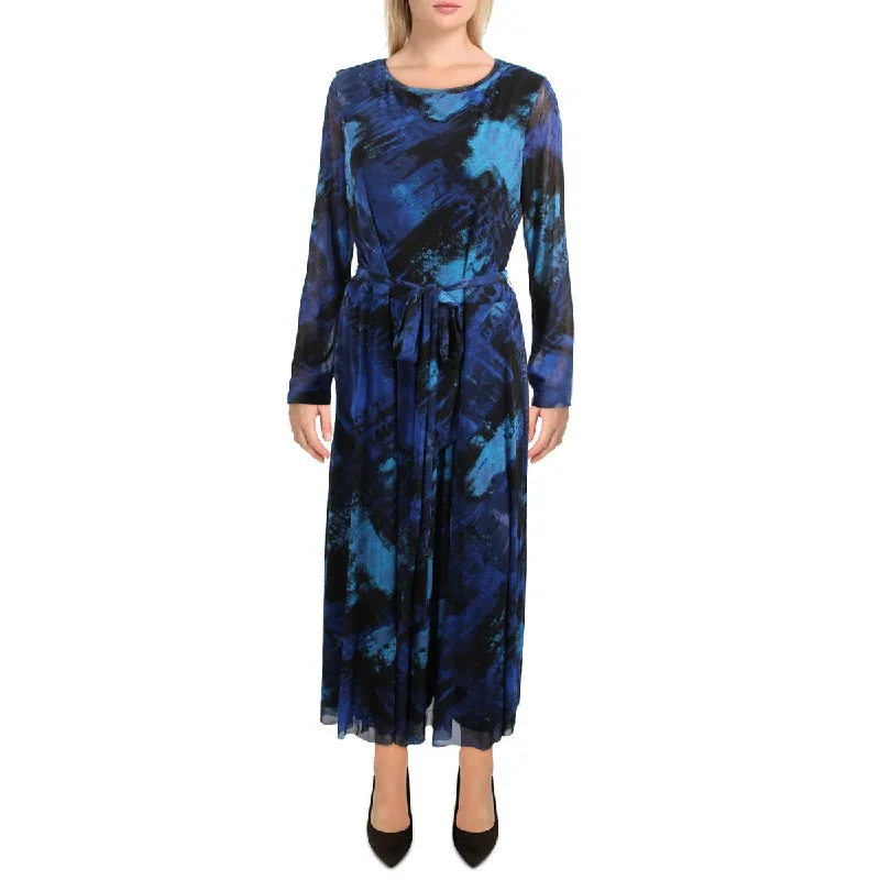 Womens Printed Calf Midi Dress Celebrate With Big Savings