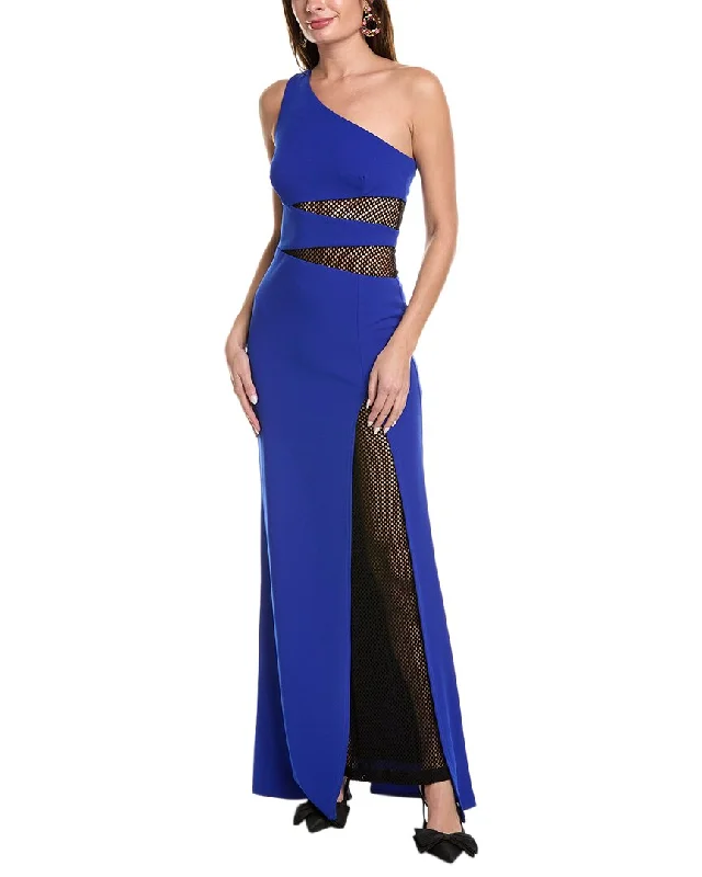 issue New York Mesh Insert Maxi Dress Celebrate With Big Savings