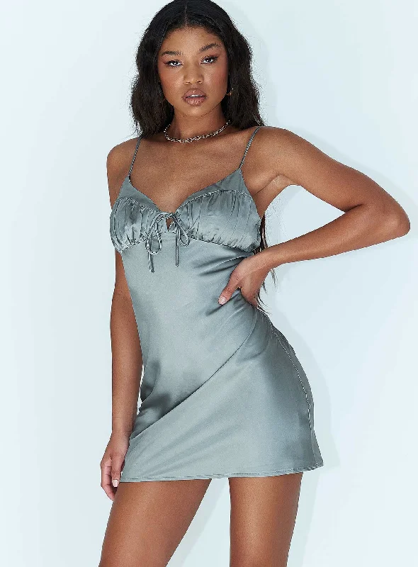 Hailee Mini Dress Blue Last Chance Sale