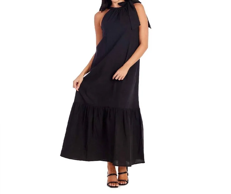 Julip Maxi Dress In Black End Of Season Sale