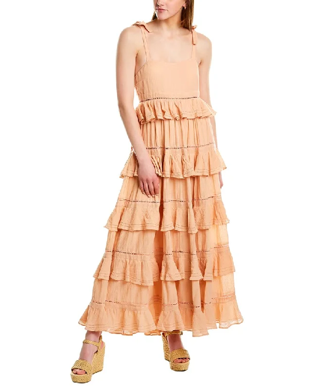 Ash & Eden Diwani Maxi Dress Feminine Soft - Hued Styles