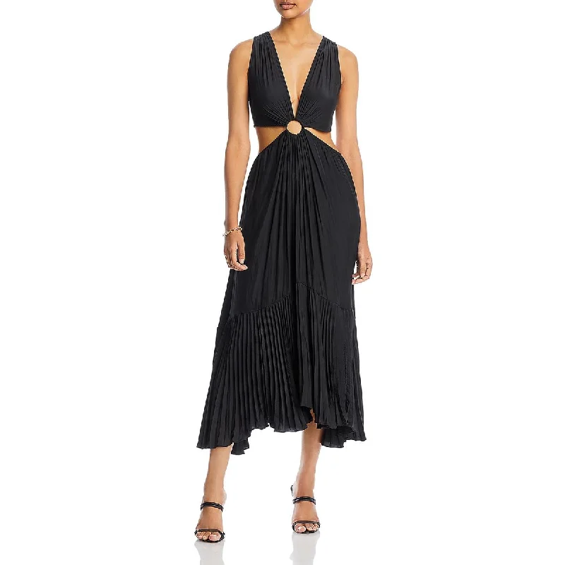 Hatyie Womens Cut-Out Long Maxi Dress Seasonal Sale