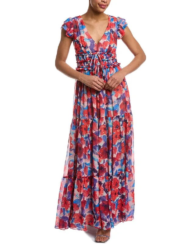 PatBO Violet Maxi Dress Coastal Beach - Inspired Style