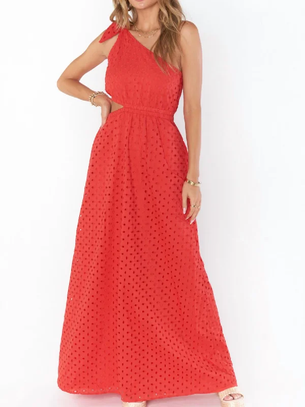 Take Me Out Maxi Dress In Red Limited Styles