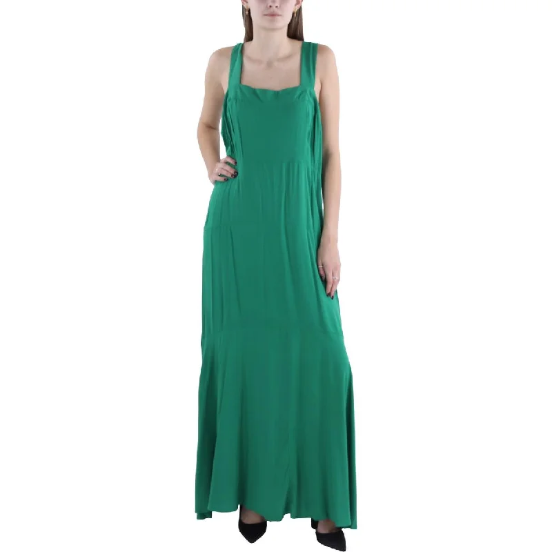 Plus Womens Sleeveless Long Maxi Dress Father'S Day Deals