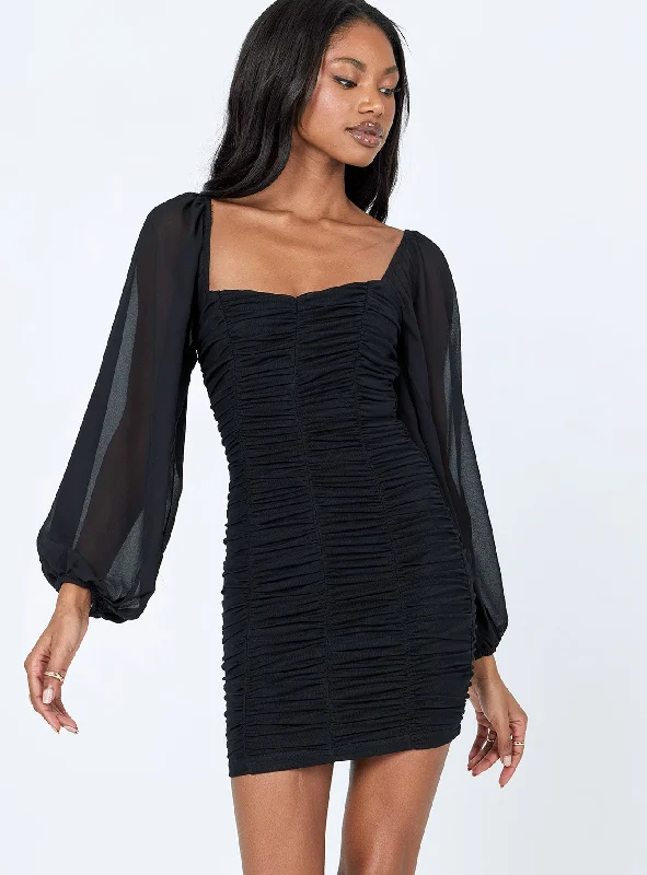 Axel Mini Dress Black Final Clearance