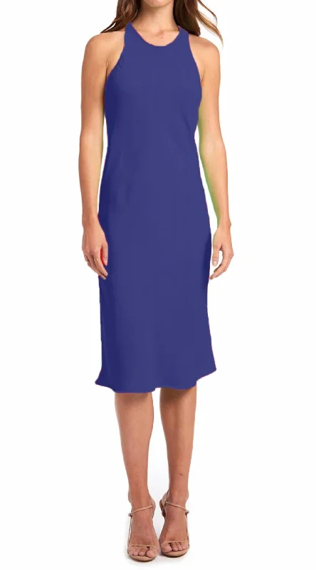 Pasadena Midi Dress In Ultramarine Last Chance Sale