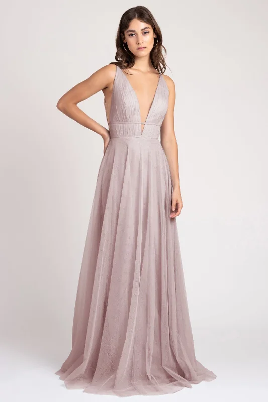 Jenny Yoo Long Bridesmaid Dress Kaelyn Spring Fashion