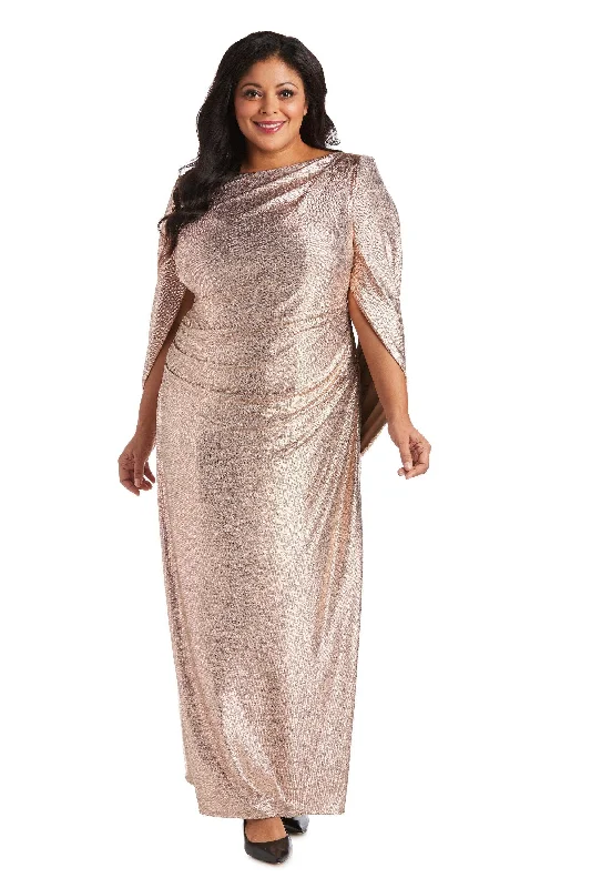 R&M Richards Mother of the Bride Long Dress Sale 7472W Limited - Stock