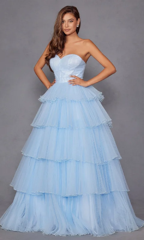 Light Blue Prom Ball Gown: Juliet JT2452K Great Deals On Ethnic Cultural Wear