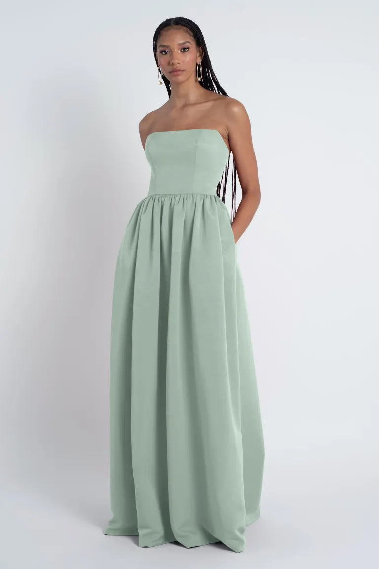 Jenny Yoo Bridesmaid Dress Laney Nordic Minimalist Home Look