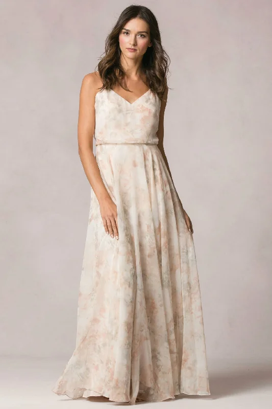 Jenny Yoo Bridesmaid Dress Inesse Print Alluring Design