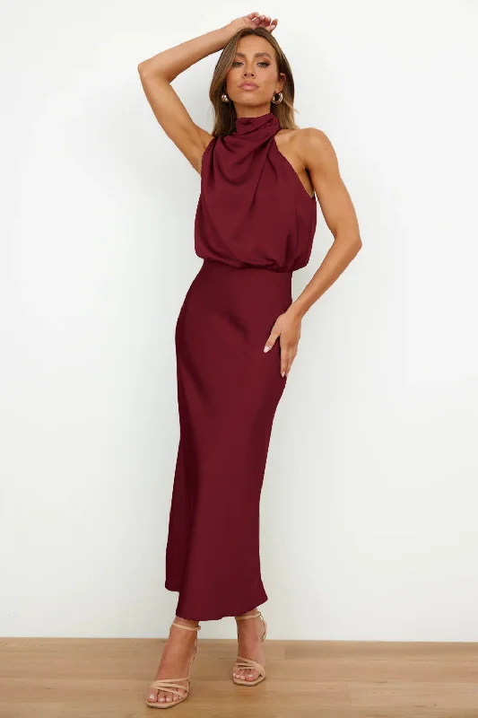 Sexy Satin Sleeveless Dress Wardrobe Refresh