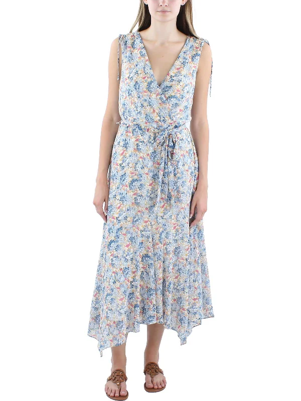 Womens Floral Print Long Maxi Dress Weekend Special