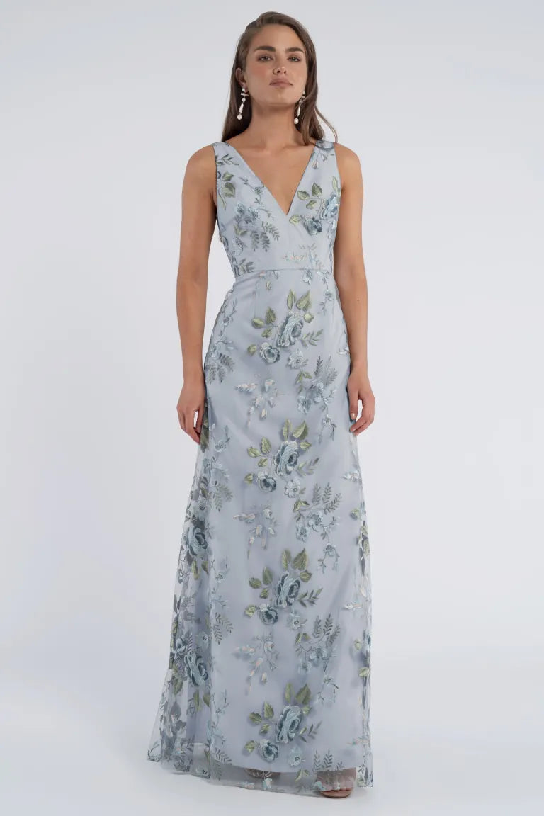 Enchanted Floral Whisper Blue