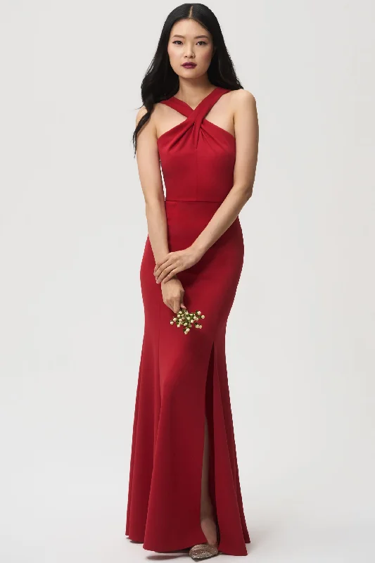 Jenny Yoo Long Bridesmaid Dress Kayleigh Chic Allure