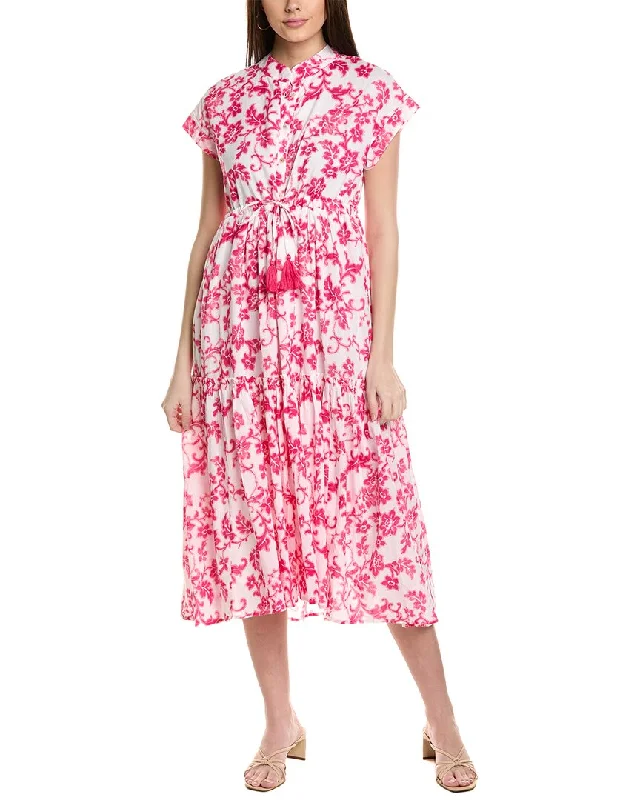 Ro’s Garden Juliet Midi Dress Feminine Grace