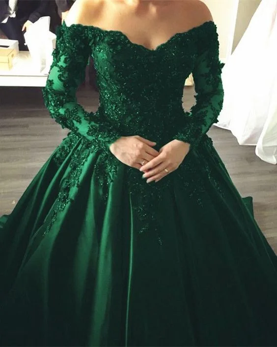 Green ball gown Prom Dress Evening Dress   cg12572 Casual Weekend Relaxed Style