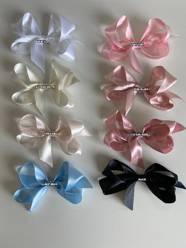 Mini Satin Bow Clip Celebrate With Big Savings