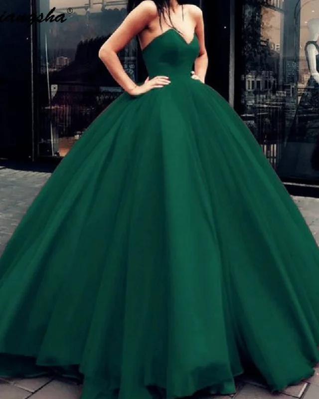 Fashion Hot Ball Gown Prom Dresses Sweetheart Corset Green/Red PL6211 Limited Quantities