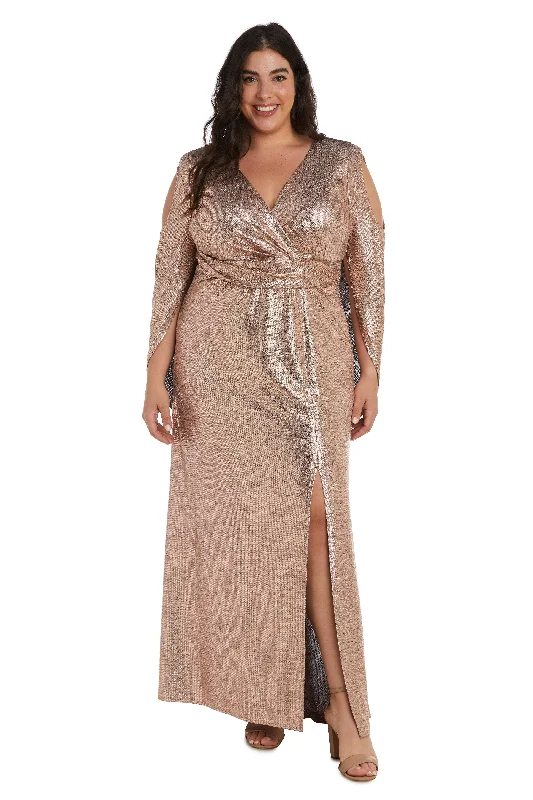 R&M Richards 9741W Long Plus Size Formal Dress Fashion Sale