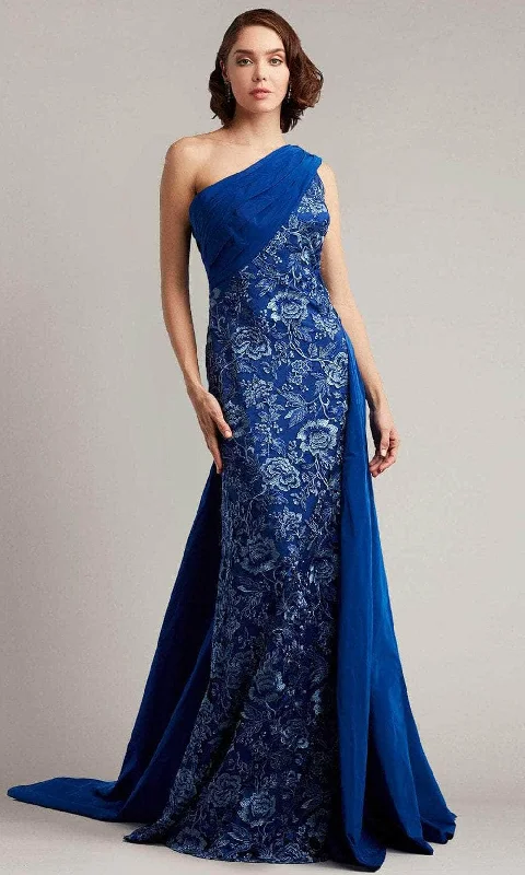 Plus-Size Women's Clothing Tadashi Shoji BRX19908LX - Asymmetric Gown