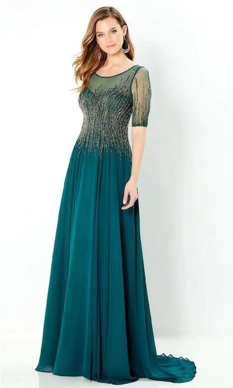 Comfortable Women's Clothes Montage by Mon Cheri - 220939 Embellished Pleated A-Line Mother of the Bride Gown Comfortable Women's Clothes Montage by Mon Cheri - 220939 Embellished Pleated A-Line Mother of the Bride Gown