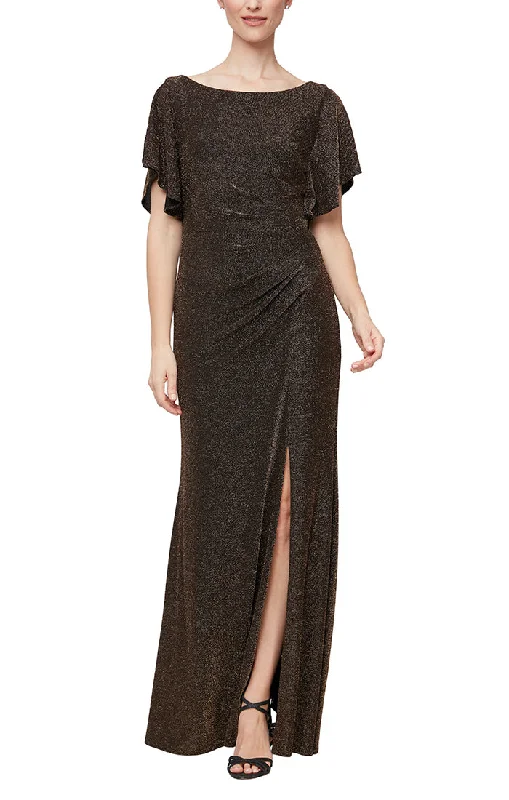 Clothing Online Alex Evenings 8427630 - Flutter Sleeve Gown