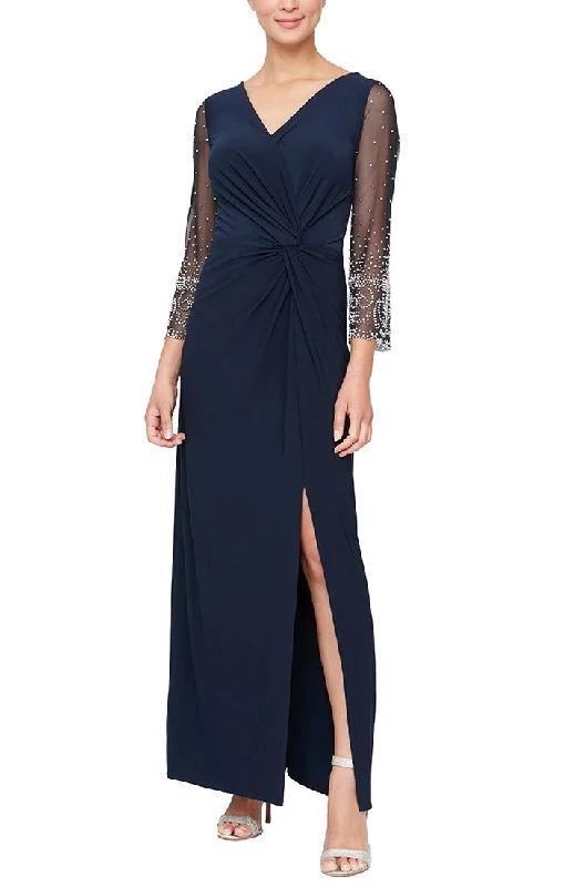 Discount Store Alex Evenings 84351595 - Sheer Sleeve Gown