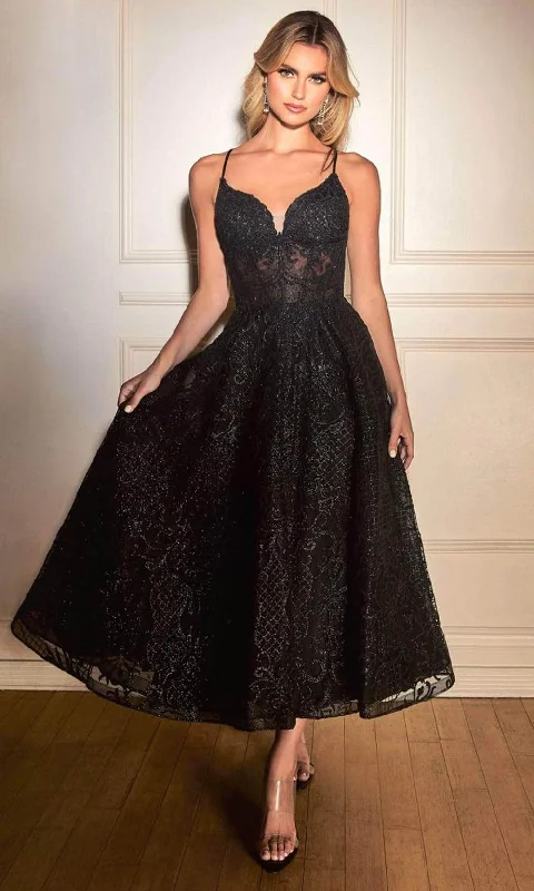 Fashion-forward Women's Clothing Ladivine CD872 - A-line Dress