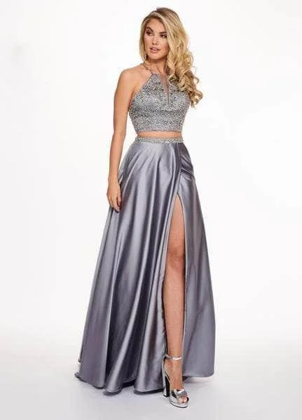 Women's Transitional Clothes Rachel Allan 6497 - Two-Piece Prom Gown