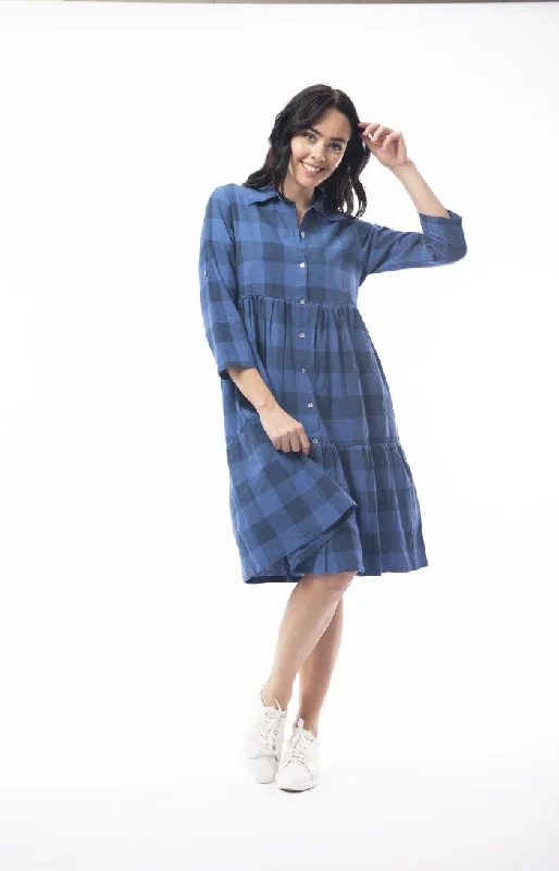 Orientique Gingham Dress Big Savings On Rustic Countryside Styles