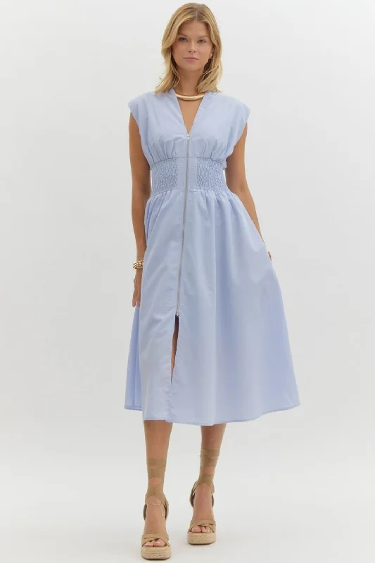 Marylin Maxi Dress - Baby Blue Limited - Edition Drops