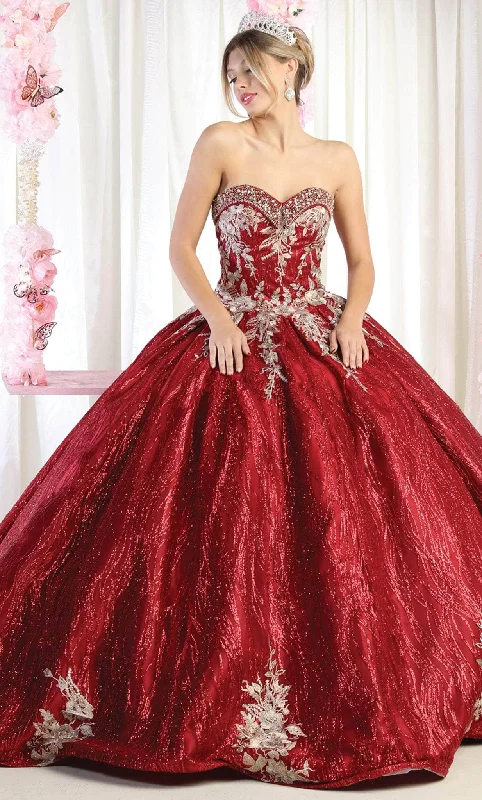 Best Online Clothing Boutiques May Queen LK179 - Embellished Quinceanera Ballgown