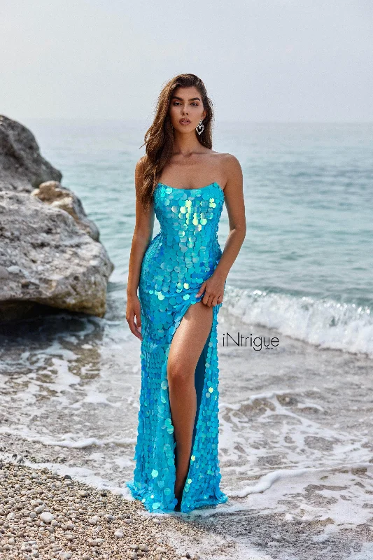 Women's Casual Outfit Blush by Alexia Designs 91045 - Fitted Strapless Gown