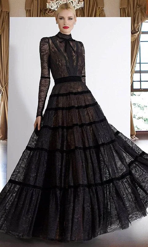 Women's Online Boutique Janique - Lace Gown K7031