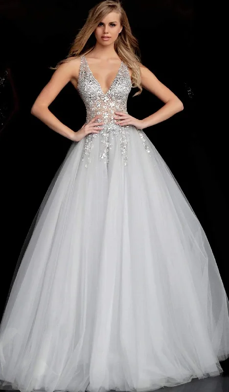 Women's Clothes And Garments Jovani 65379SC - Embellished Sleeveless Ballgown