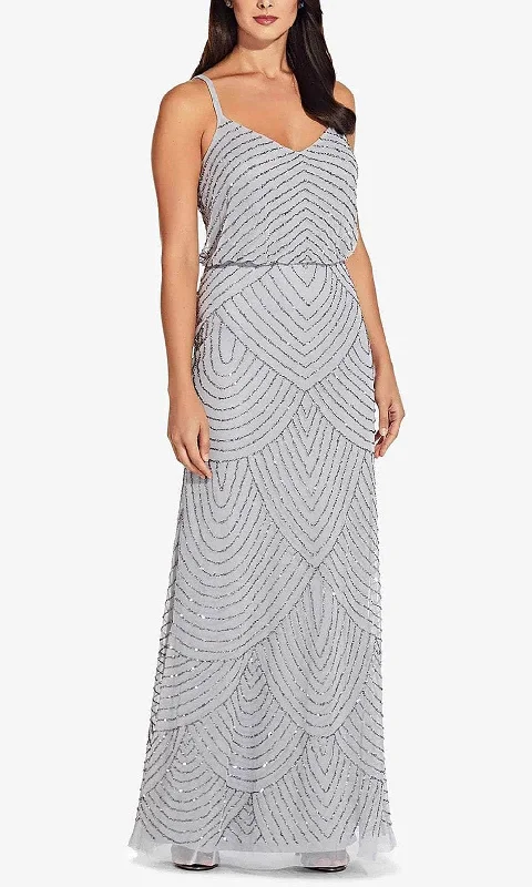 Women's Travel Apparel Adrianna Papell 091866700 - Embellished Gown