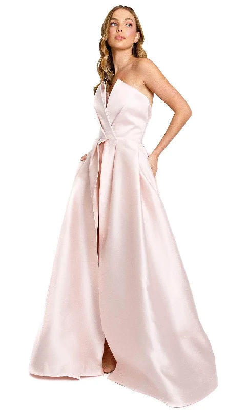 Women's Resort Attire Nicole Bakti 7204 - V-neck Dress