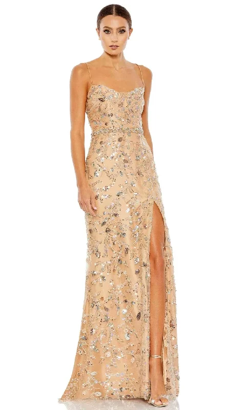 Formal Clothing For Women Mac Duggal 68049 - Lace-Up Gown