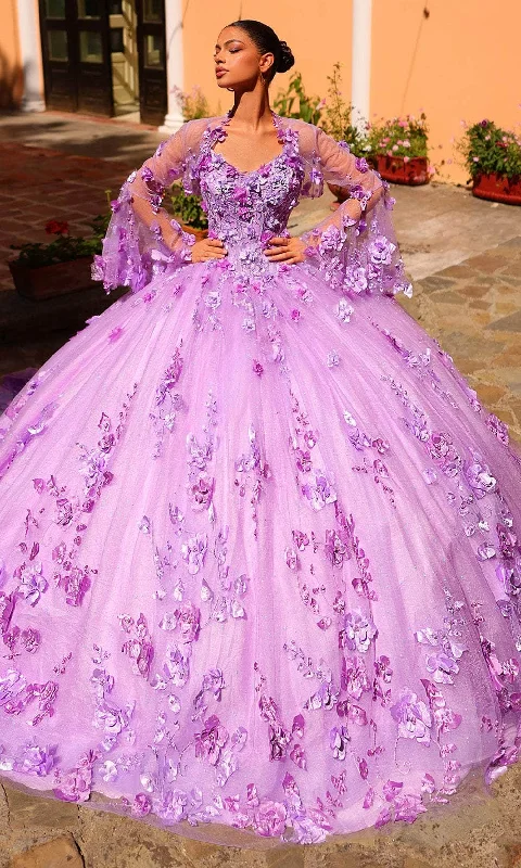 Casual Clothing For Women Amarra 54299 - Floral Embellished Ballgown