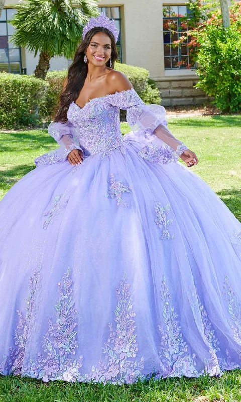 Women's Seasonal Apparel Quinceanera Collection 26078 - ff-Shoulder Ballgown