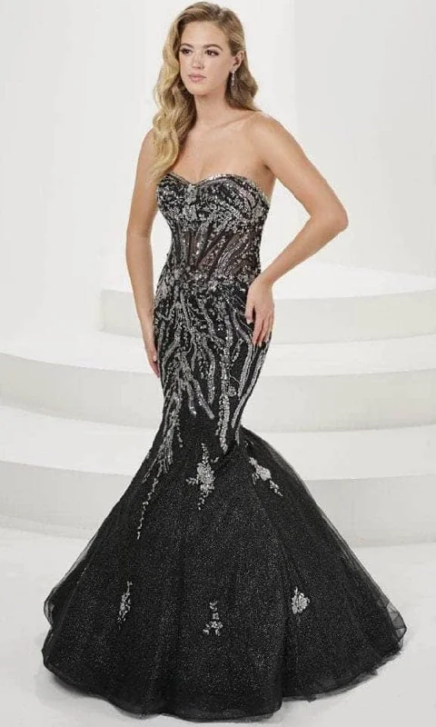 Affordable Women's Garments Tiffany Designs 16074 - Beaded Gown