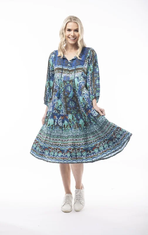 Orientique Rayon Boho Dress Last Chance Sale